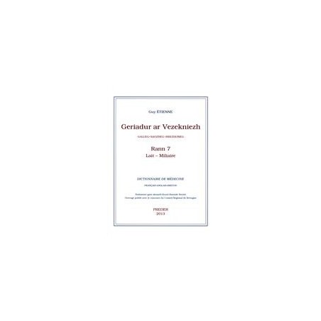 Dictionnaire de médecine - Volume 7