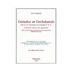 Geriadur ar gorfadurezh