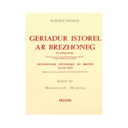 Dictionnaire historique du breton - Volume 4
