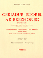 Geriadur istorel ar brezhoneg